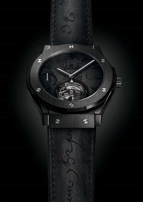 A Timepiece That Makes a Statement: Hublot Classic Fusion Berluti Scritto Black Magic